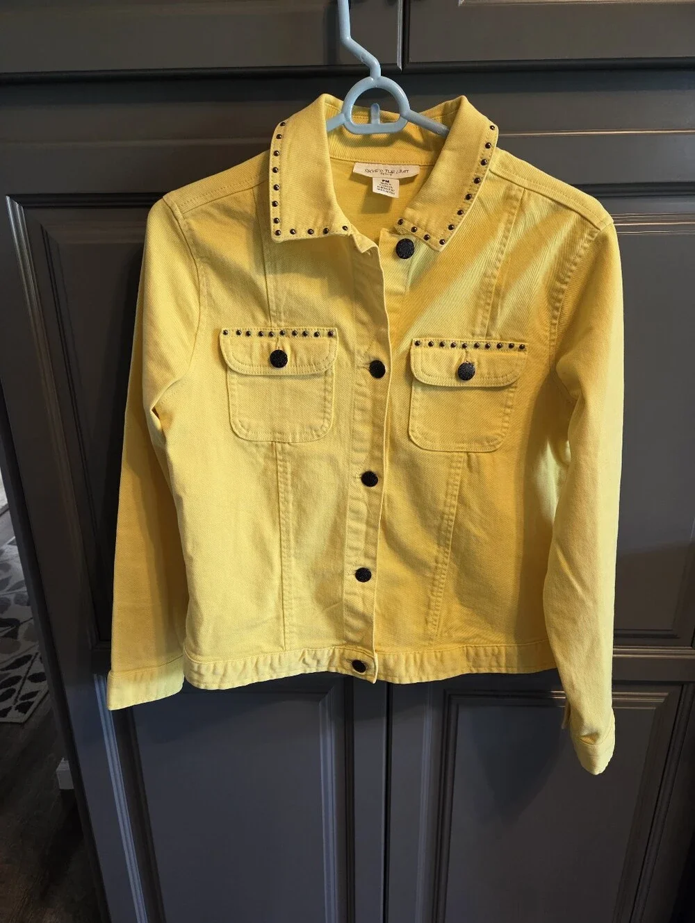 SKYE'S THE LIMIT YELLOW JEAN JACKET P/M
